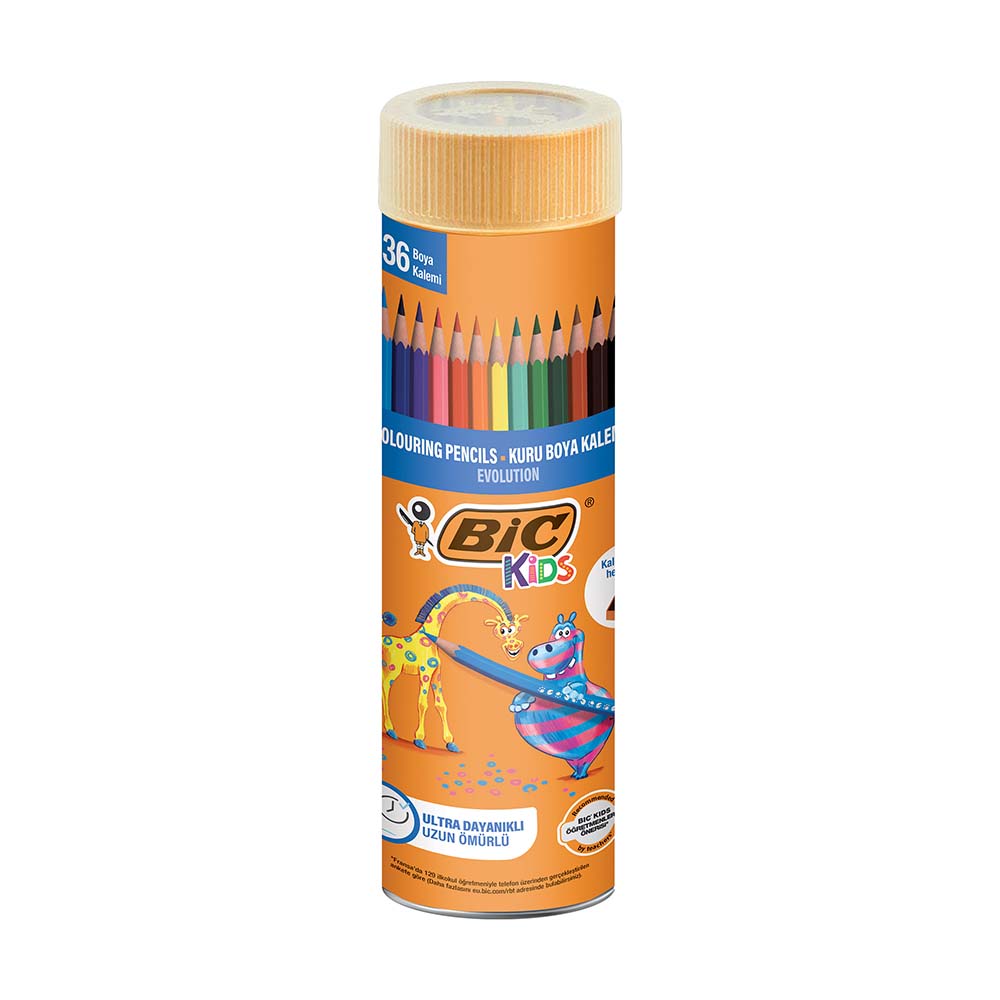 BİC EVOLUTİON KURU BOYA KALEMİ 